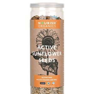 Nourish Organics Active Sunflower Seeds 150Gr