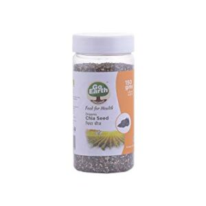 Organic Chia Seed 150 gm - In jar Pack - GO EARTH ORGANIC